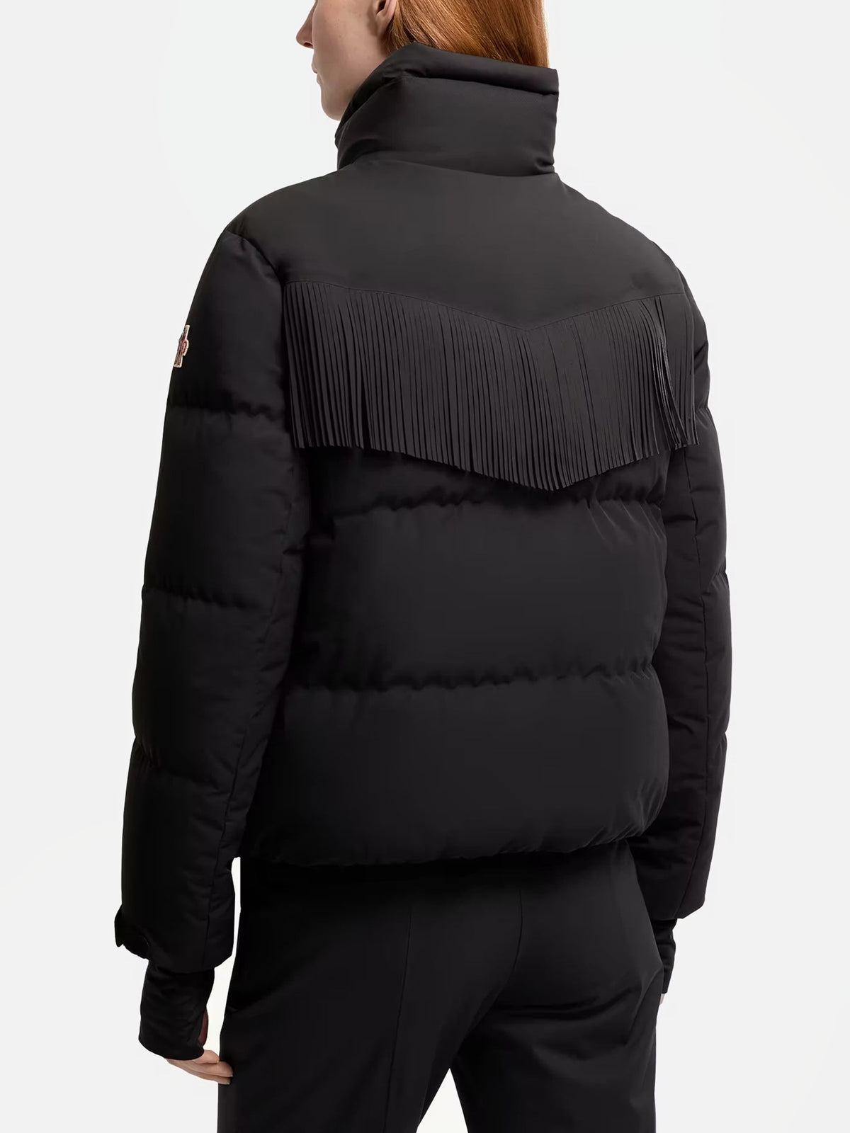 Moncler grenoble Daunen-Skijacke Bessin für Damen Schwarz
