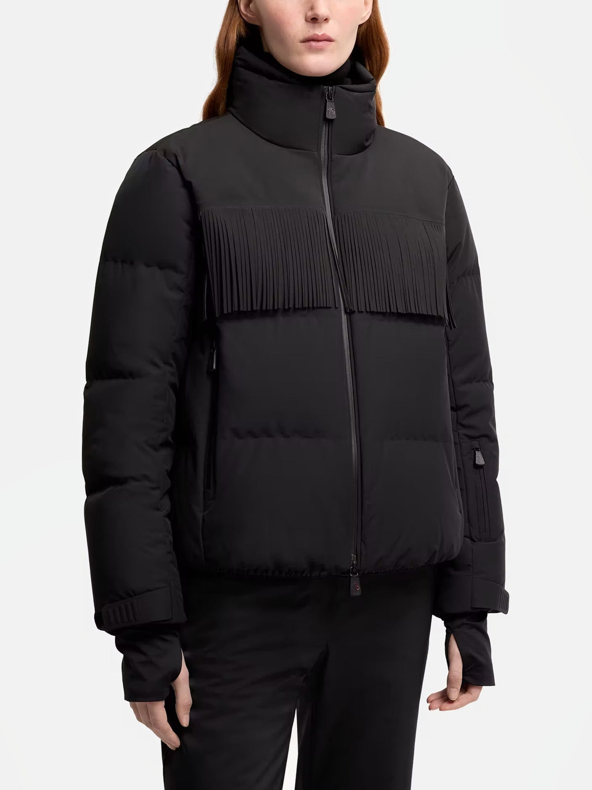 Moncler grenoble Daunen-Skijacke Bessin für Damen Schwarz