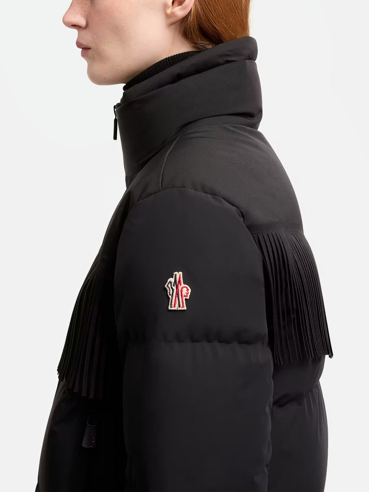 Moncler grenoble Daunen-Skijacke Bessin für Damen Schwarz