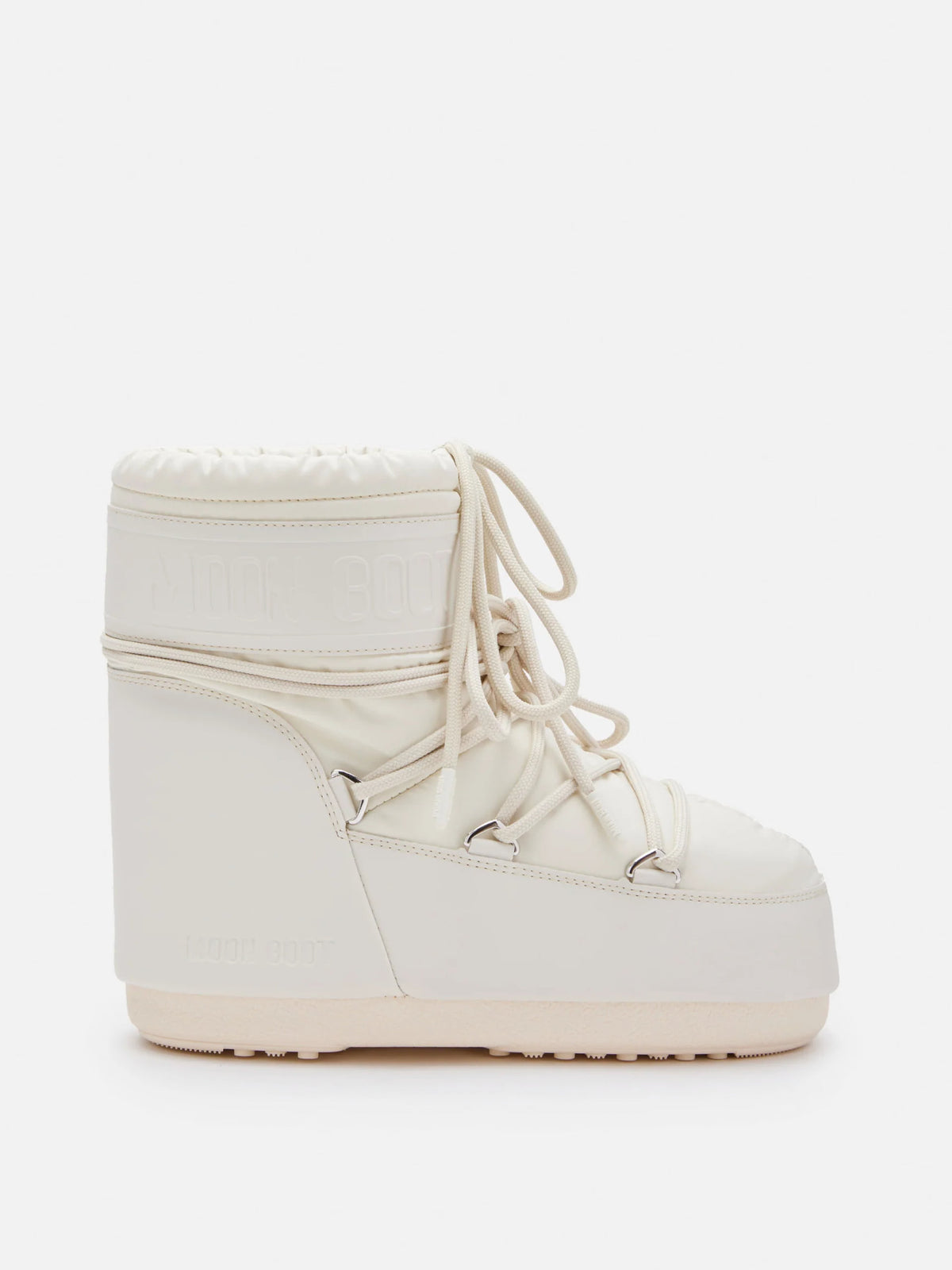Moon boot Stiefel Icon Low Rubber für Damen Creme