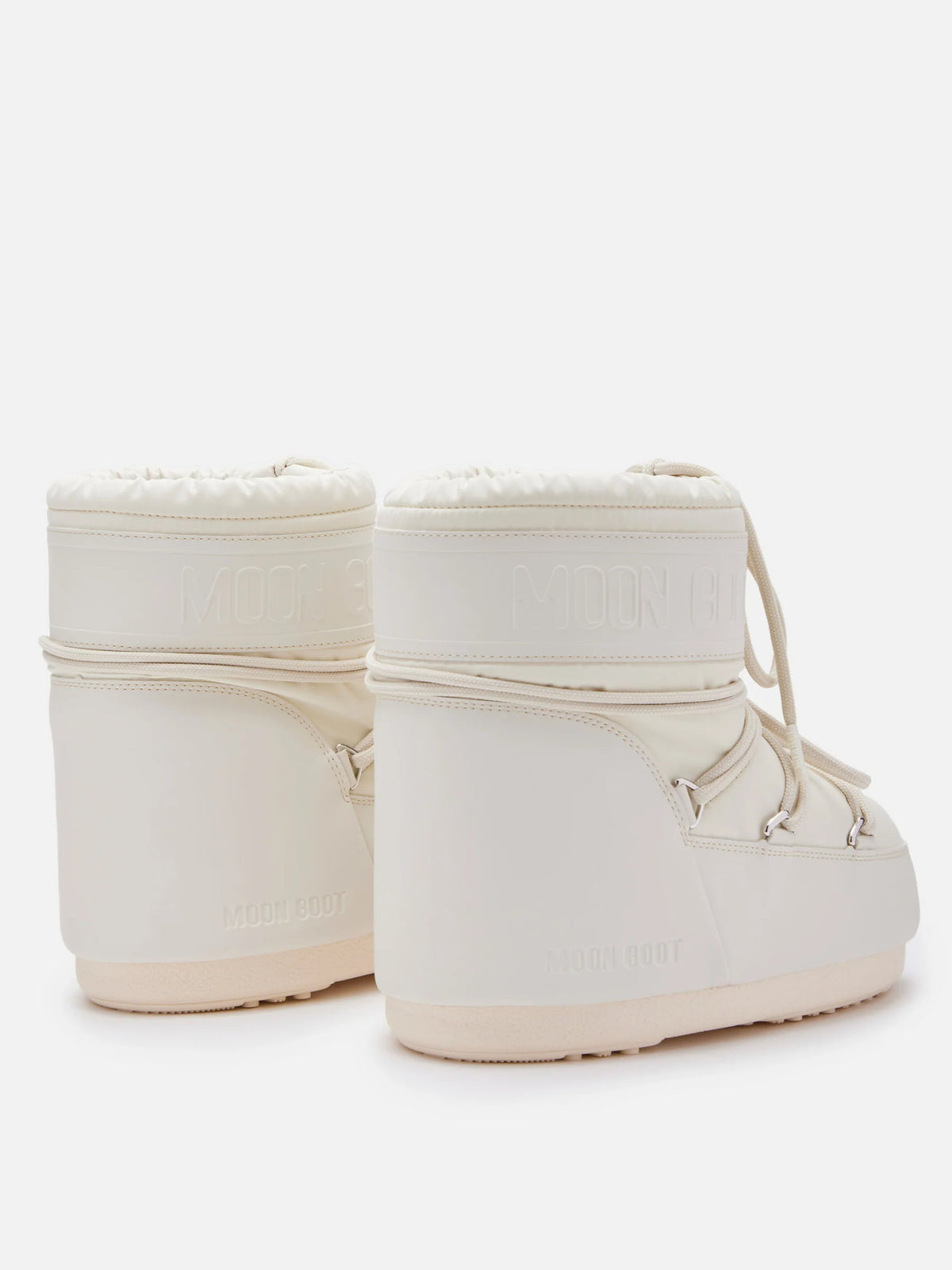 Moon boot Stiefel Icon Low Rubber für Damen Creme