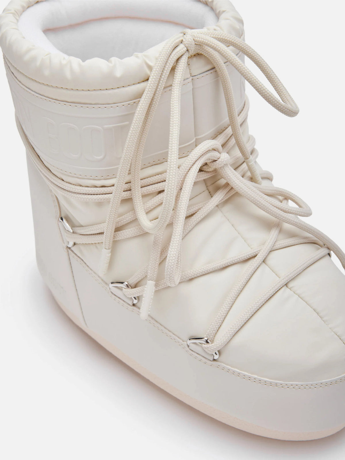 Moon boot Stiefel Icon Low Rubber für Damen Creme
