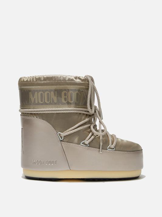 Moon Boot – Stiefel Icon Low Glance Satin für Damen Platin-Gold - Platinum Gold