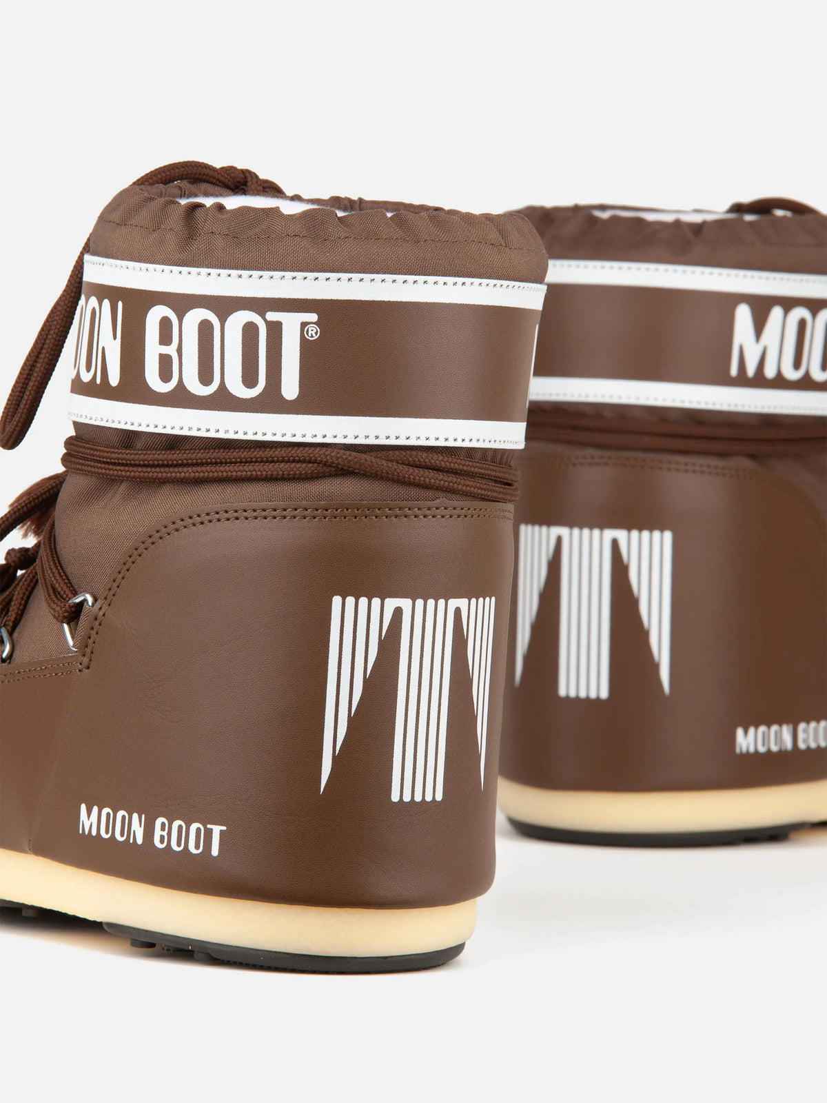 Moon boot Stiefel Icon Low Nylon für Damen Braun