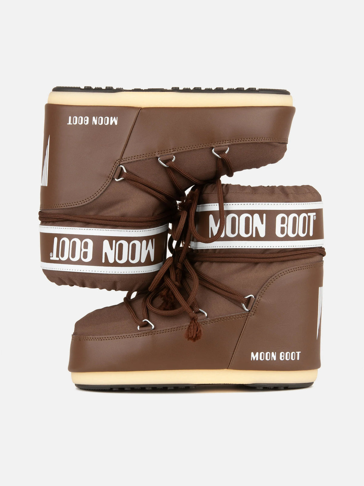 Moon boot Stiefel Icon Low Nylon für Damen Braun