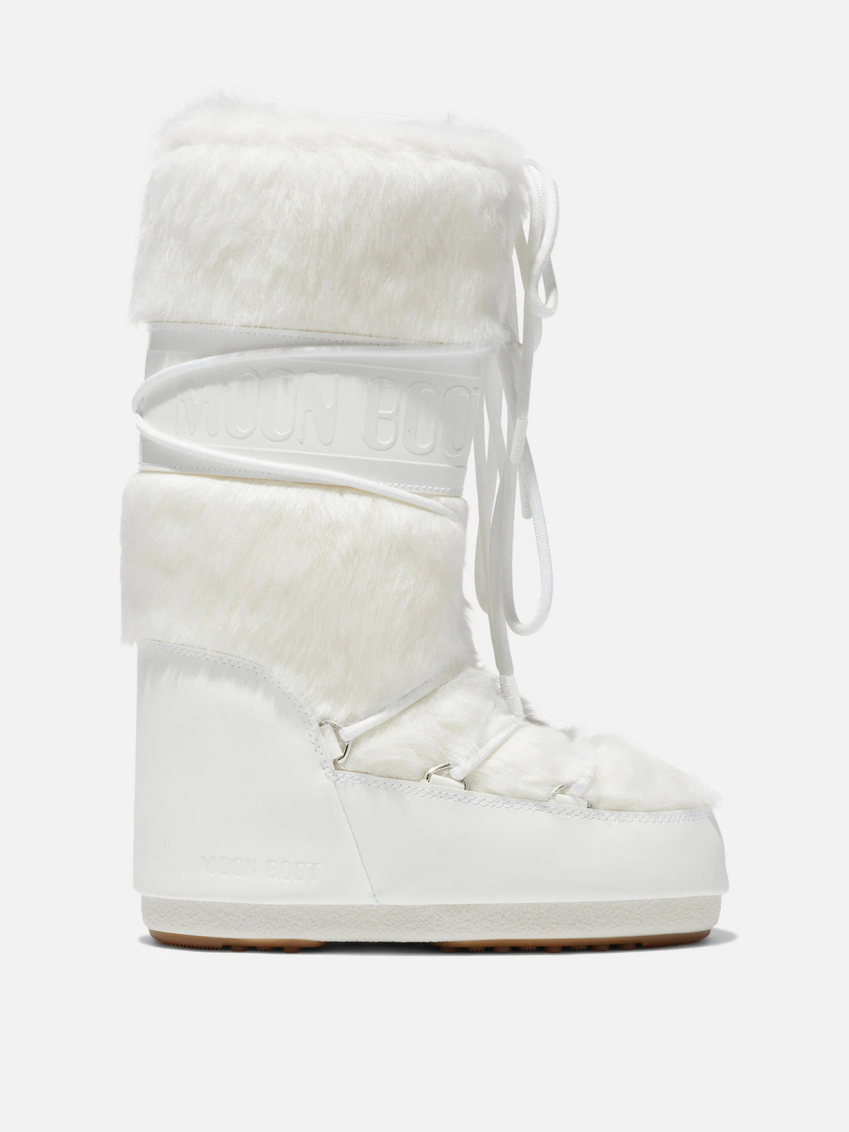 Moon Boot – Stiefel Icon Faux-Fur für Damen Weiß - White