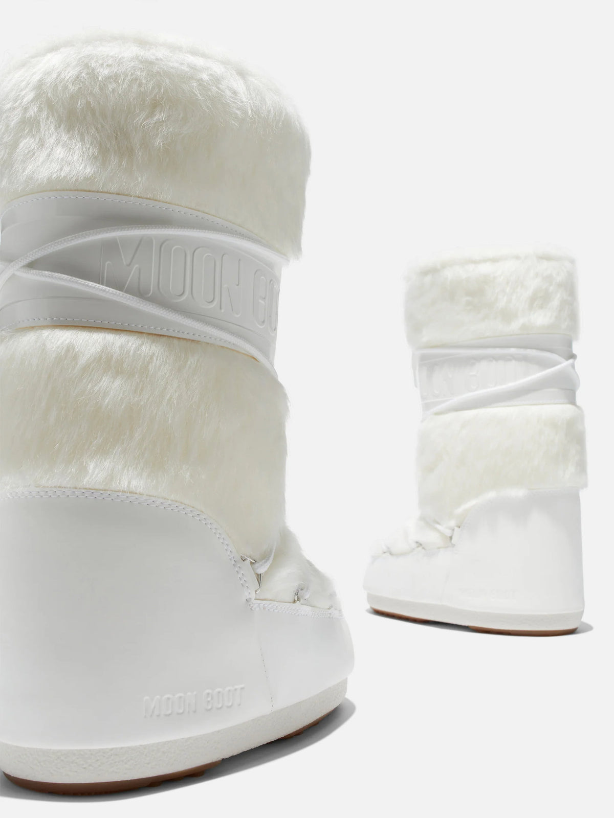 Moon Boot – Stiefel Icon Faux-Fur für Damen Weiß - White