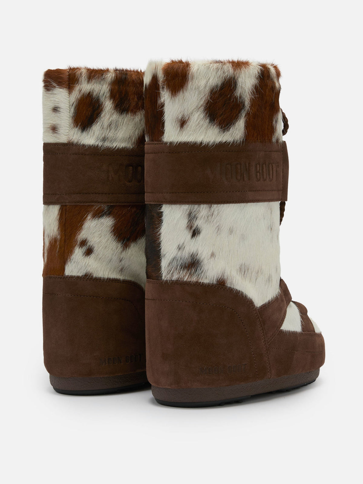 Moon boot Stiefel Icon Archive 1985 Cow für Damen Weiß/Braun