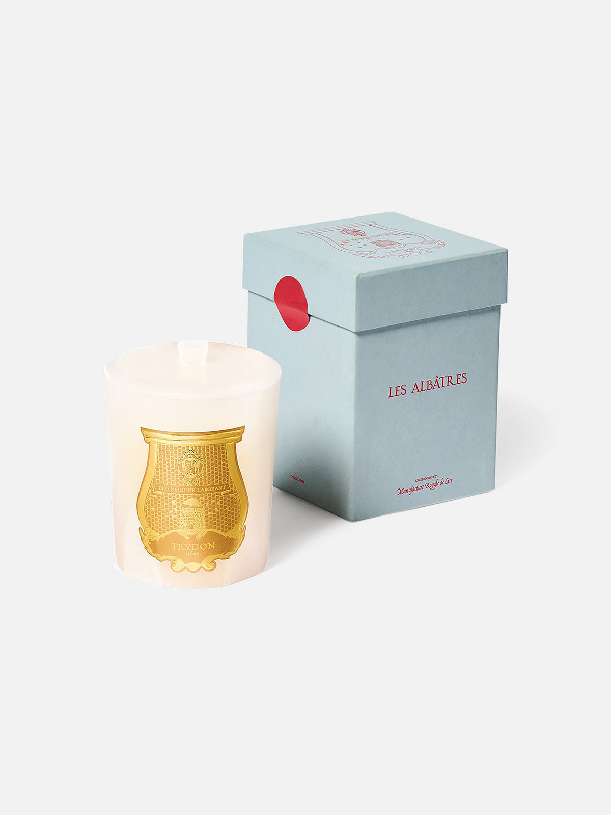 Trudon Duftkerze Cyrnos aus Alabaster - 270g Default Title