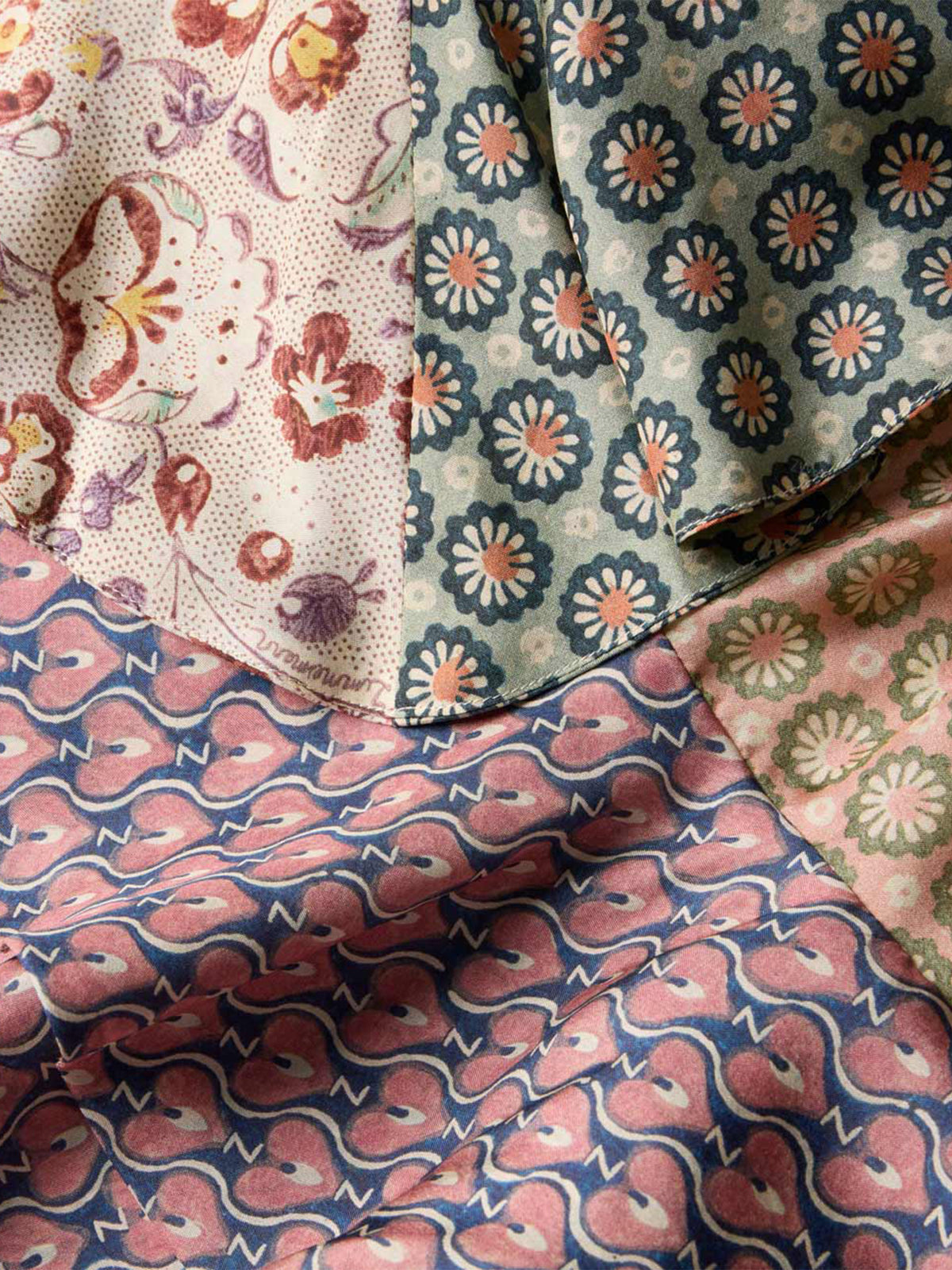 Zimmermann Wickelbluse Fairlight Scarf aus Seide für Damen Mehrfarbig