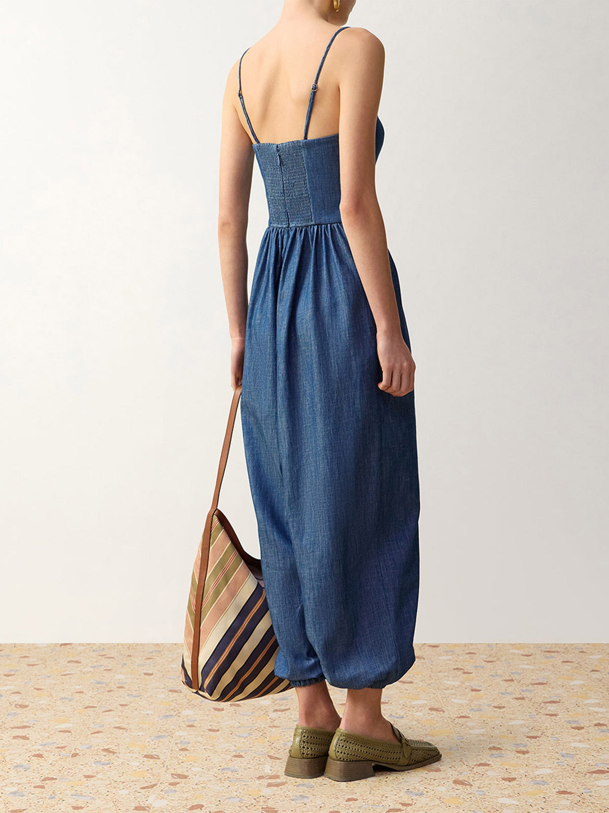Zimmermann Denim-Jumpsuit Echo für Damen Blau