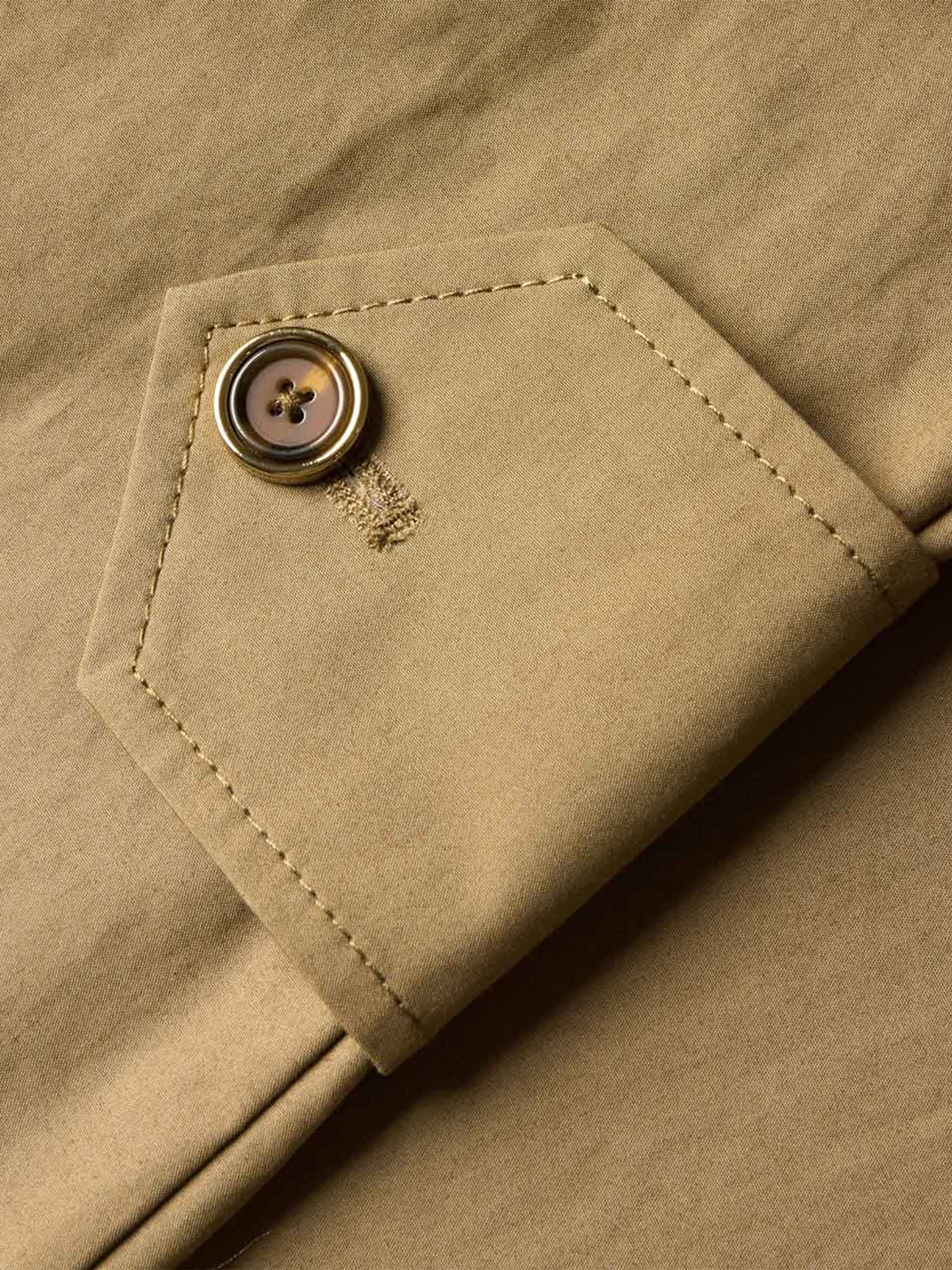 Zimmermann Hose Clash aus Popeline für Damen Khaki