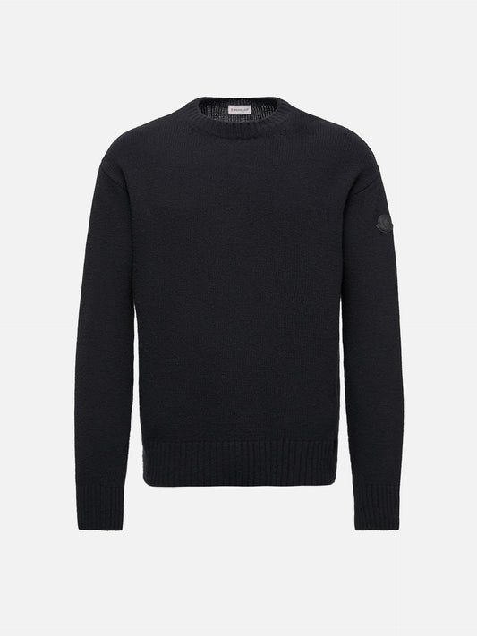 Moncler Pullover aus Wolle und Kaschmir für Herren Schwarz