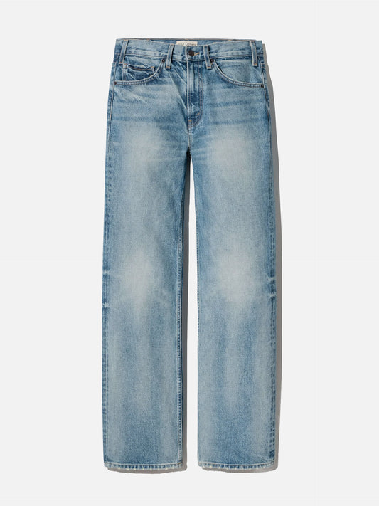 Nili lotan Straight Jeans Mitchell für Damen Hellblau