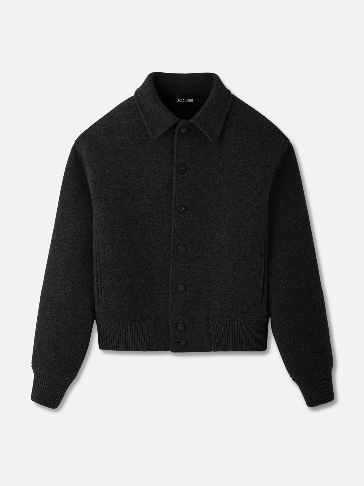 Jacquemus Woll-Bomberjacke Feltro für Herren Schwarz