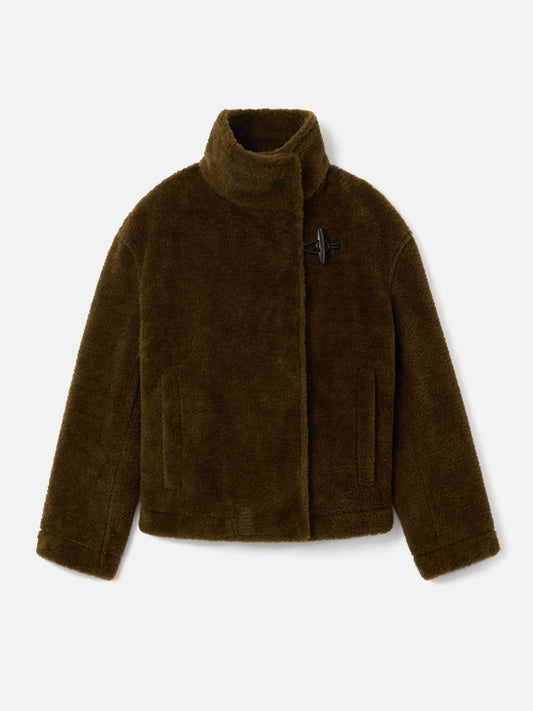 Jacquemus Kunstfelljacke Fernando für Damen Dunkles Khaki