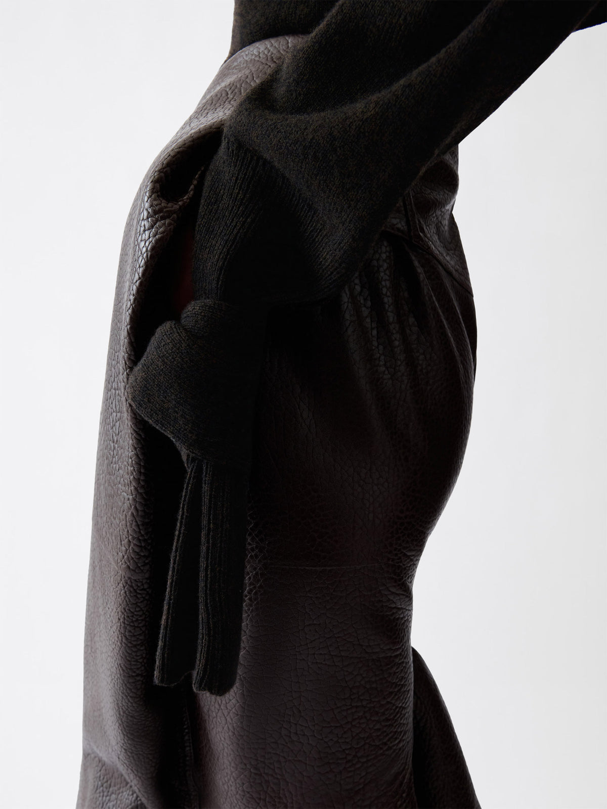 Jacquemus Pullover Fiocco aus Kaschmir-Mix für Damen Dunkelbraun