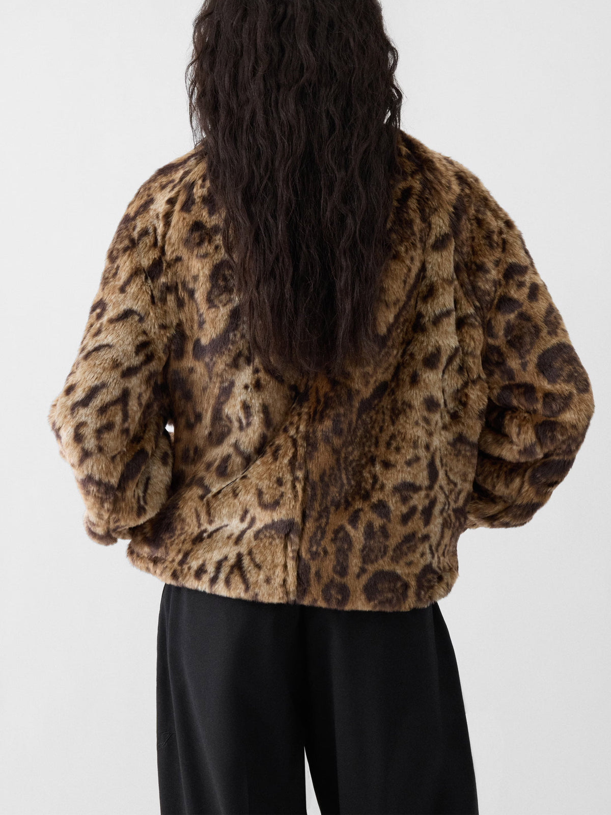 Jacquemus Jacke Fernando aus Kunstfell für Damen Leopard