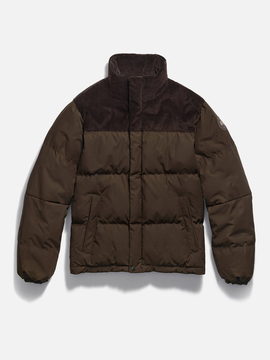 Canada goose Cord-Daunenjacke Sterling für Herren Dunkelbraun