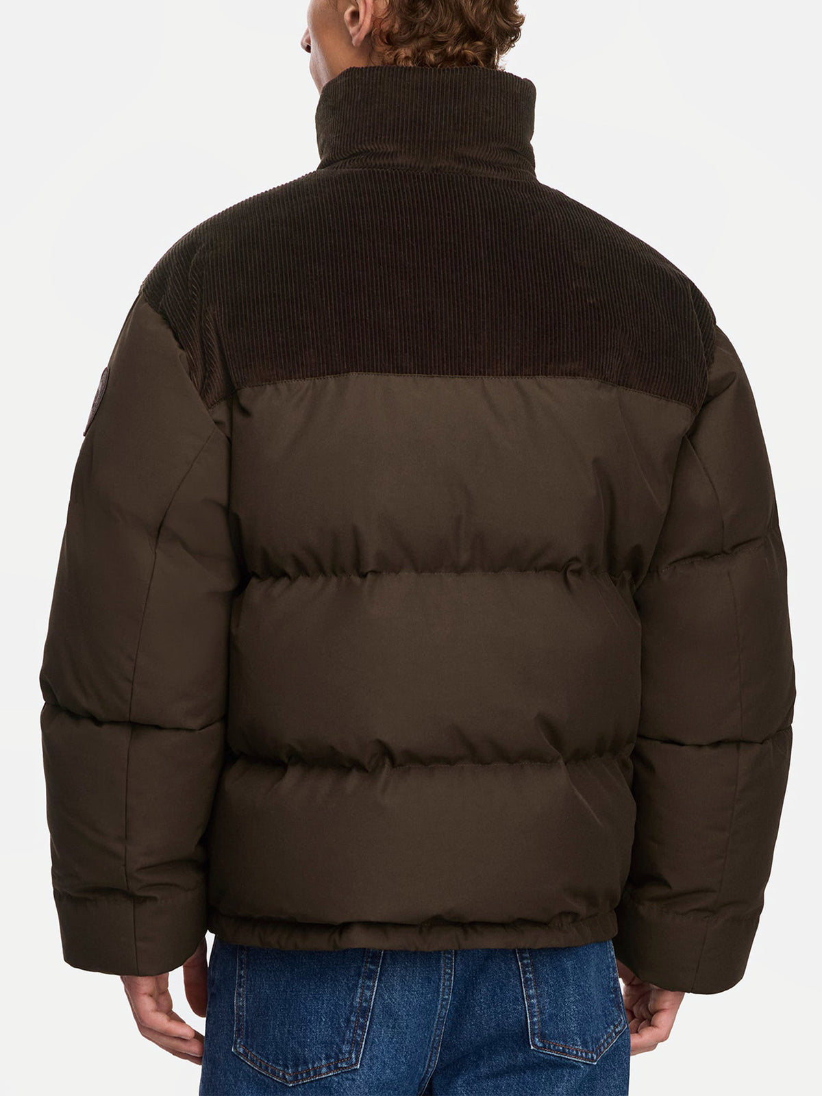 Canada goose Cord-Daunenjacke Sterling für Herren Dunkelbraun