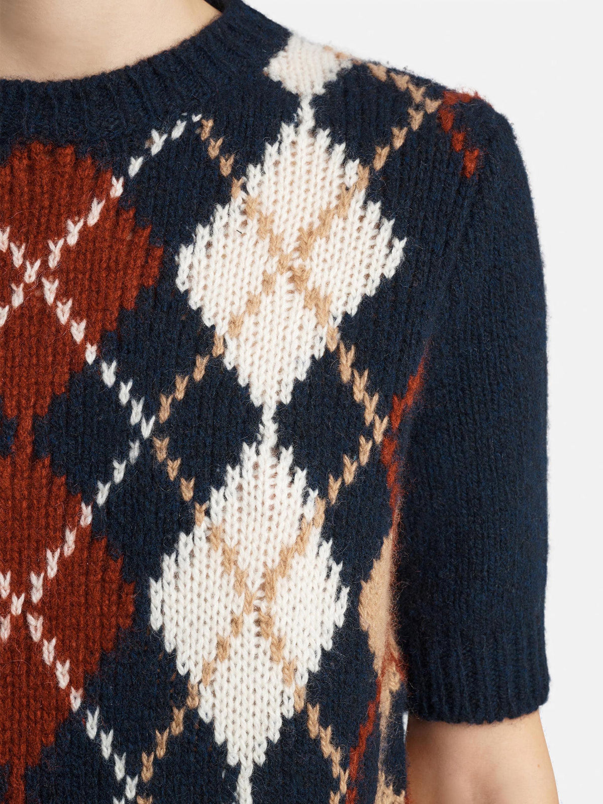 Khaite Pullover Lisa aus Kaschmir und Mohair für Damen Navy Multi