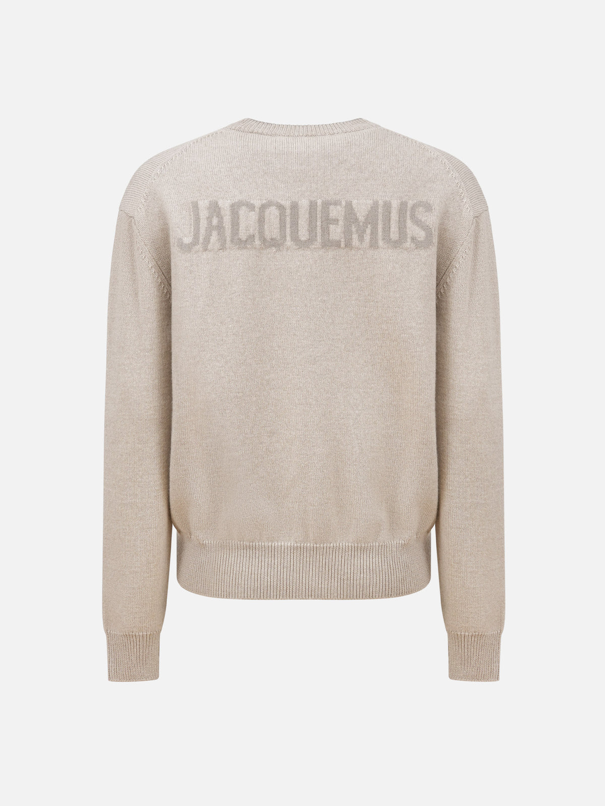 Jacquemus Pullover Moulin mit Logo-Stickerei für Damen Hellbeige