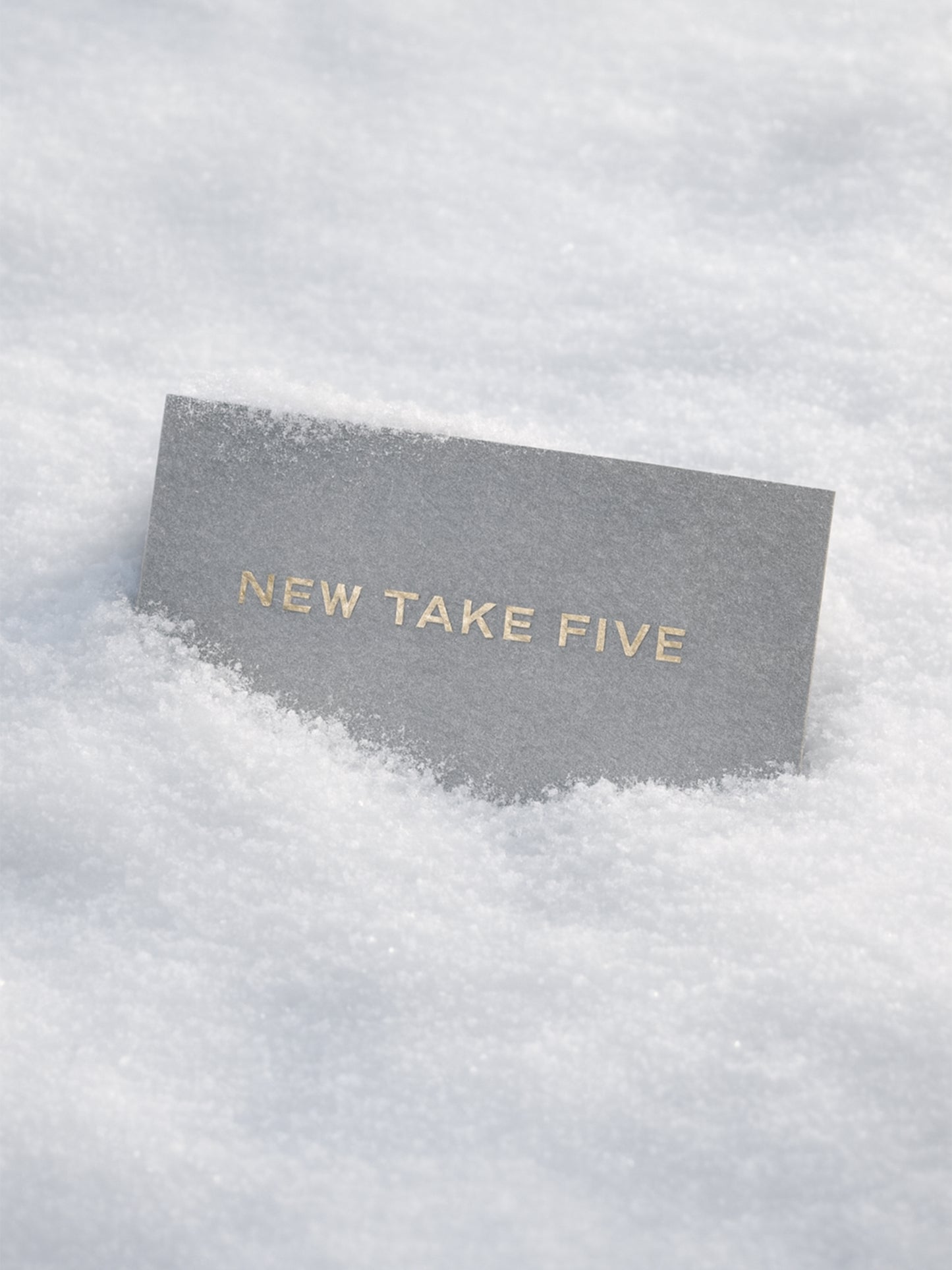 NEW TAKE FIVE - Gutschein Winter Edition