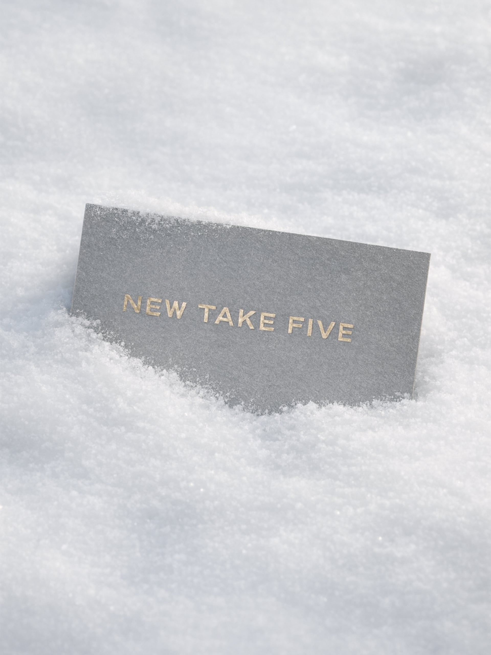 NEW TAKE FIVE - Gutschein Winter Edition