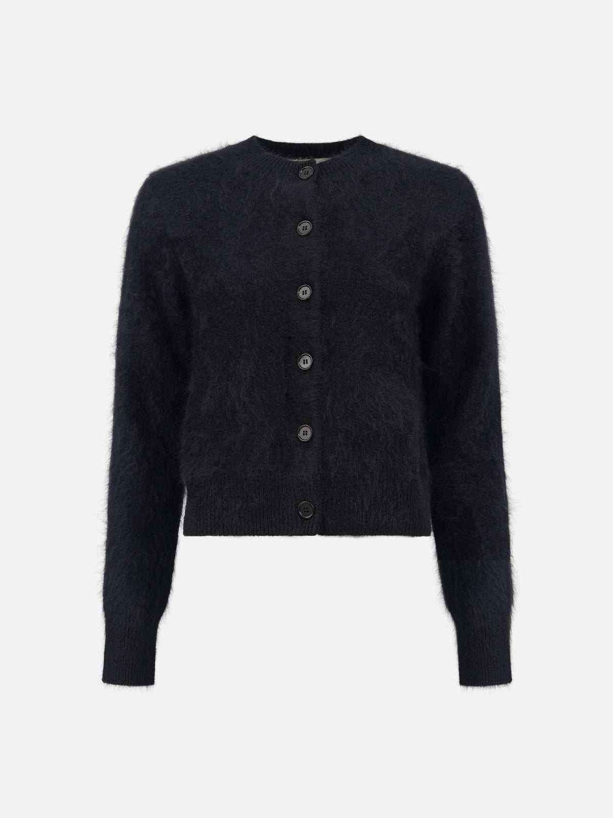 Lisa Yang – Cardigan Azalea Brushed aus Kaschmir für Damen Schwarz - Black