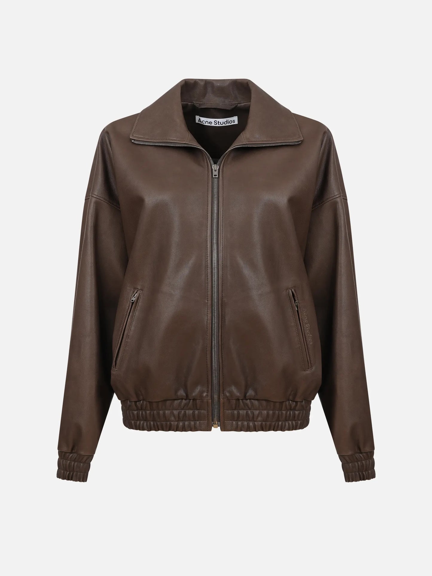 ACNE STUDIOS - Lederjacke mit Stehkragen für Damen