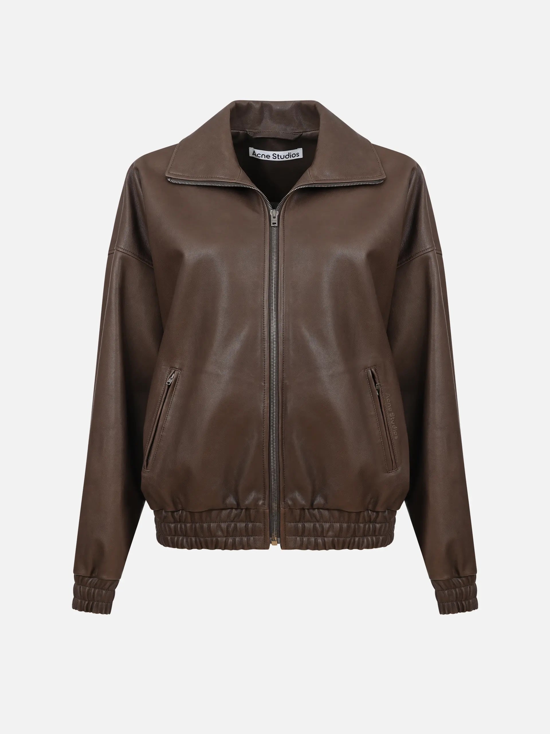 ACNE STUDIOS - Lederjacke mit Stehkragen für Damen