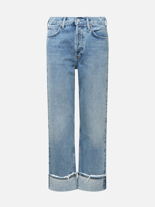 Fran Low Slung straight jeans for women