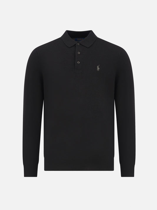 Polo ralph lauren Polo-Pullover aus Wolle für Herren Schwarz