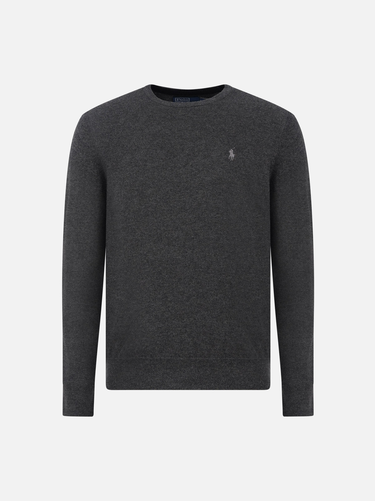 Polo Ralph Lauren – Rundhalspullover aus Wolle für Herren Dunkelgrau - Dark Grey