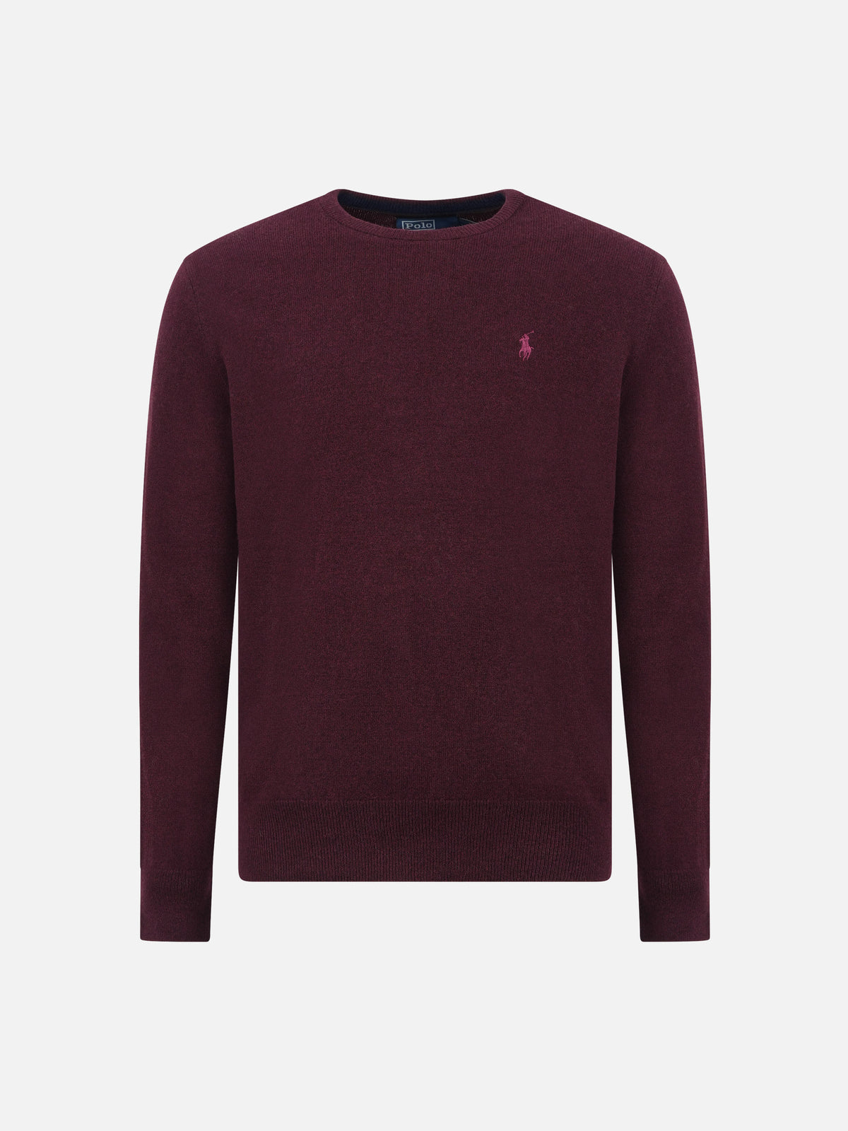 Polo Ralph Lauren – Rundhalspullover aus Wolle für Herren Dunkelrot - Dark Red