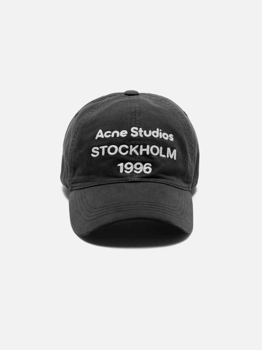ACNE STUDIOS - Gewaschene Baseballkappe mit Logo