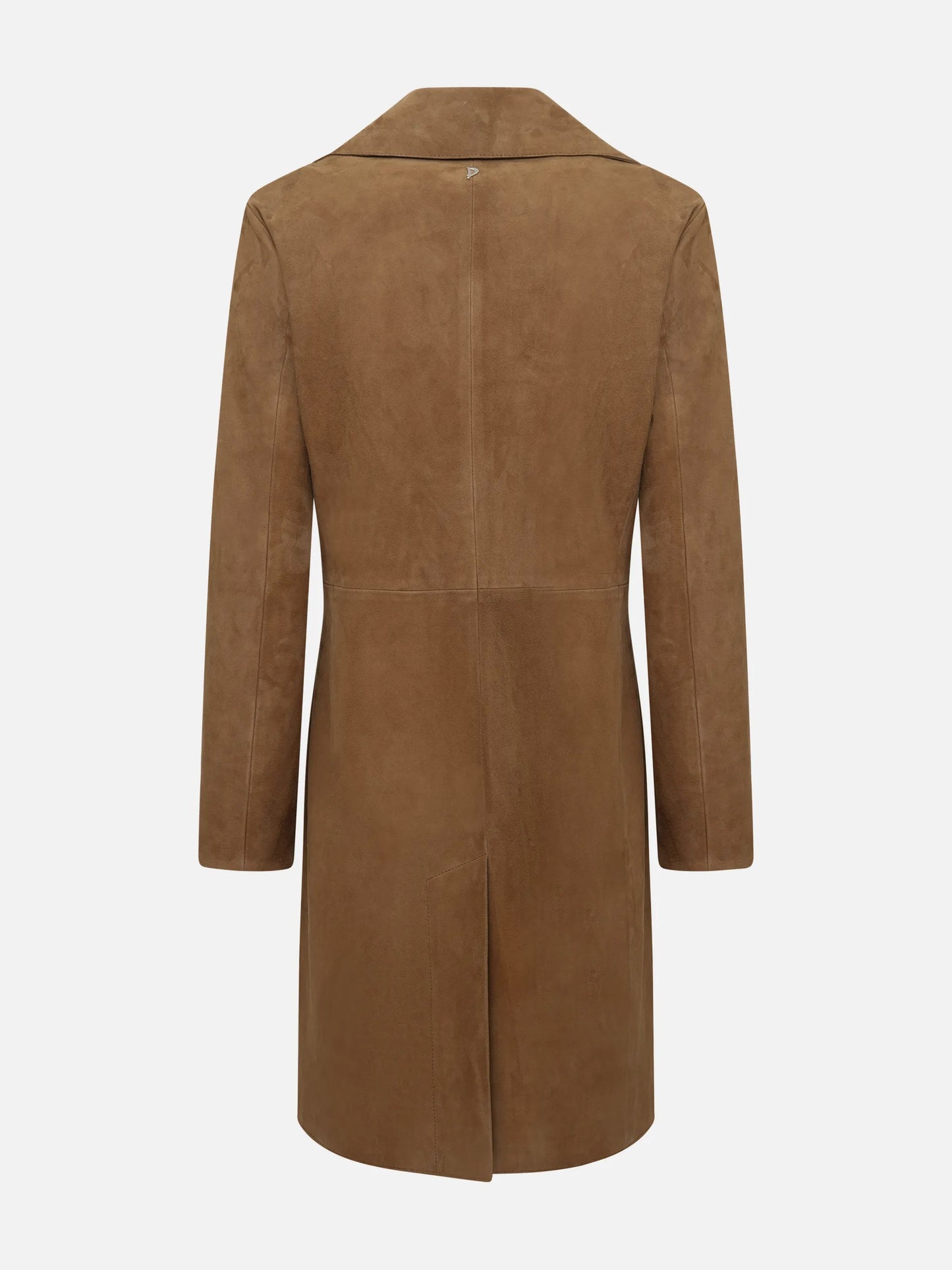 DONDUP - Suede Trenchcoat aus Veloursleder für Damen Braun - Brown