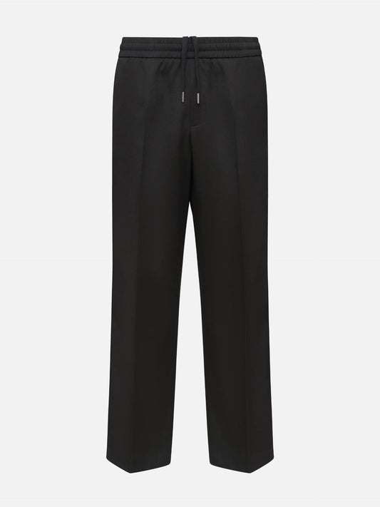 GOLDEN GOOSE - Jogpants Lennon aus Wolle für Herren in Schwarz - Black