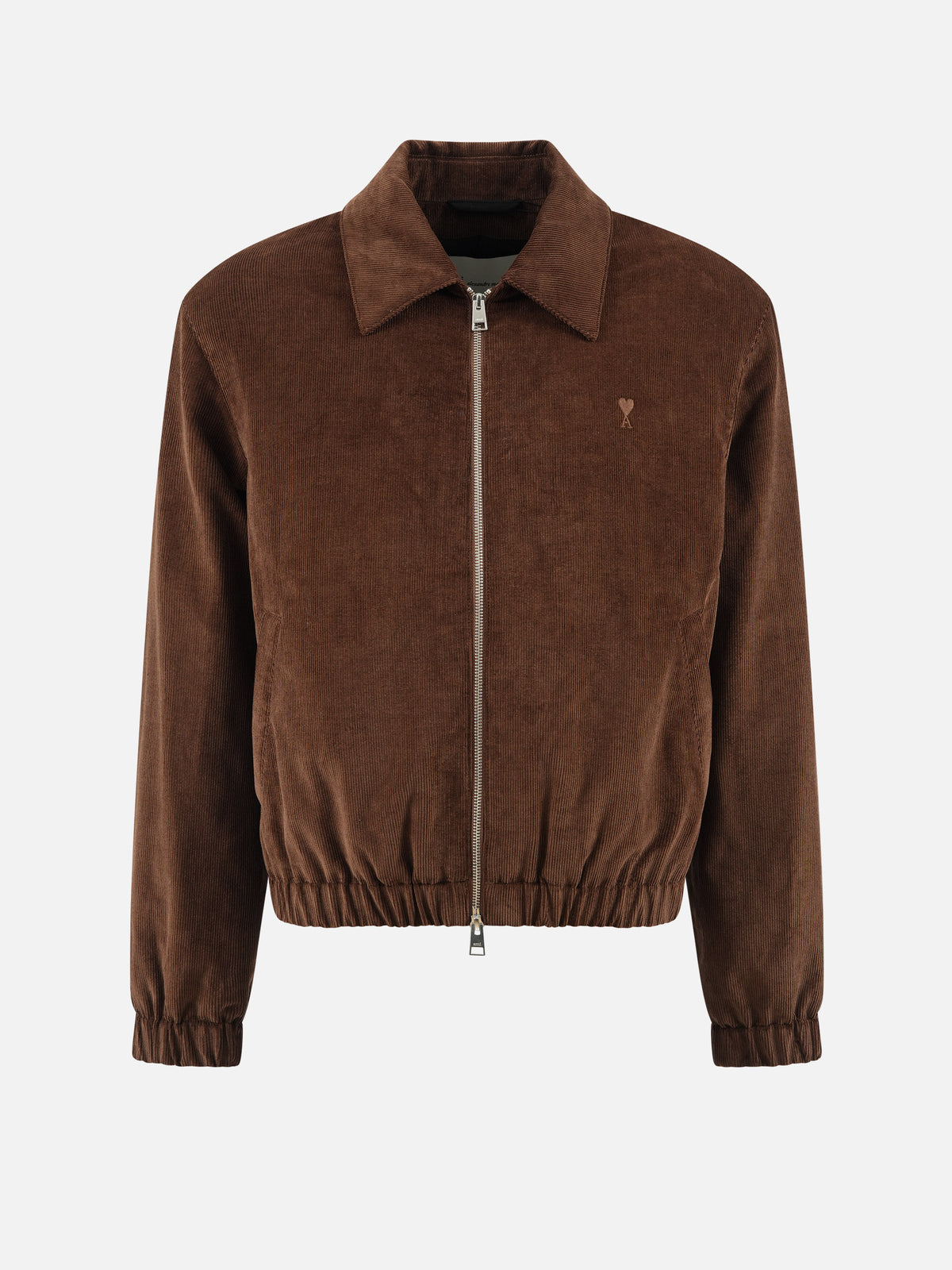 Ami paris Cord-Jacke Ami De Coeur für Herren Braun