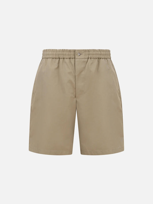 AMI PARIS - Shorts aus Baumwollgabardine für Herren Beige Taupe
