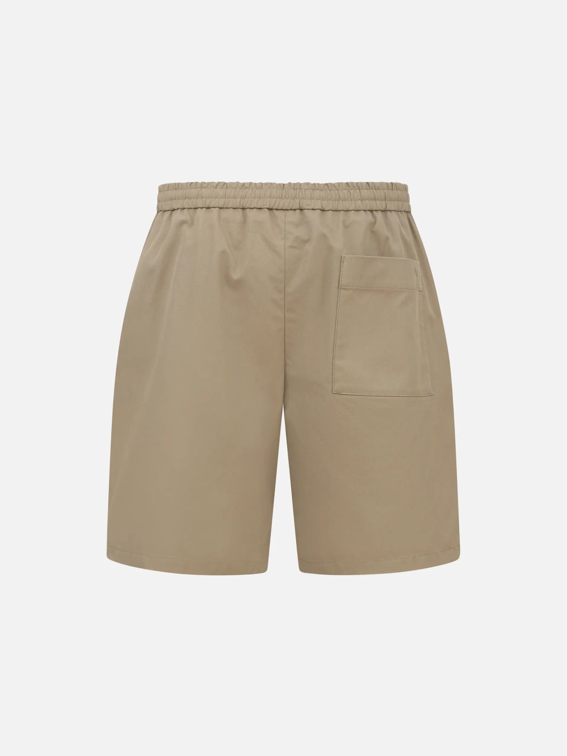 AMI PARIS - Shorts aus Baumwollgabardine für Herren Beige Taupe