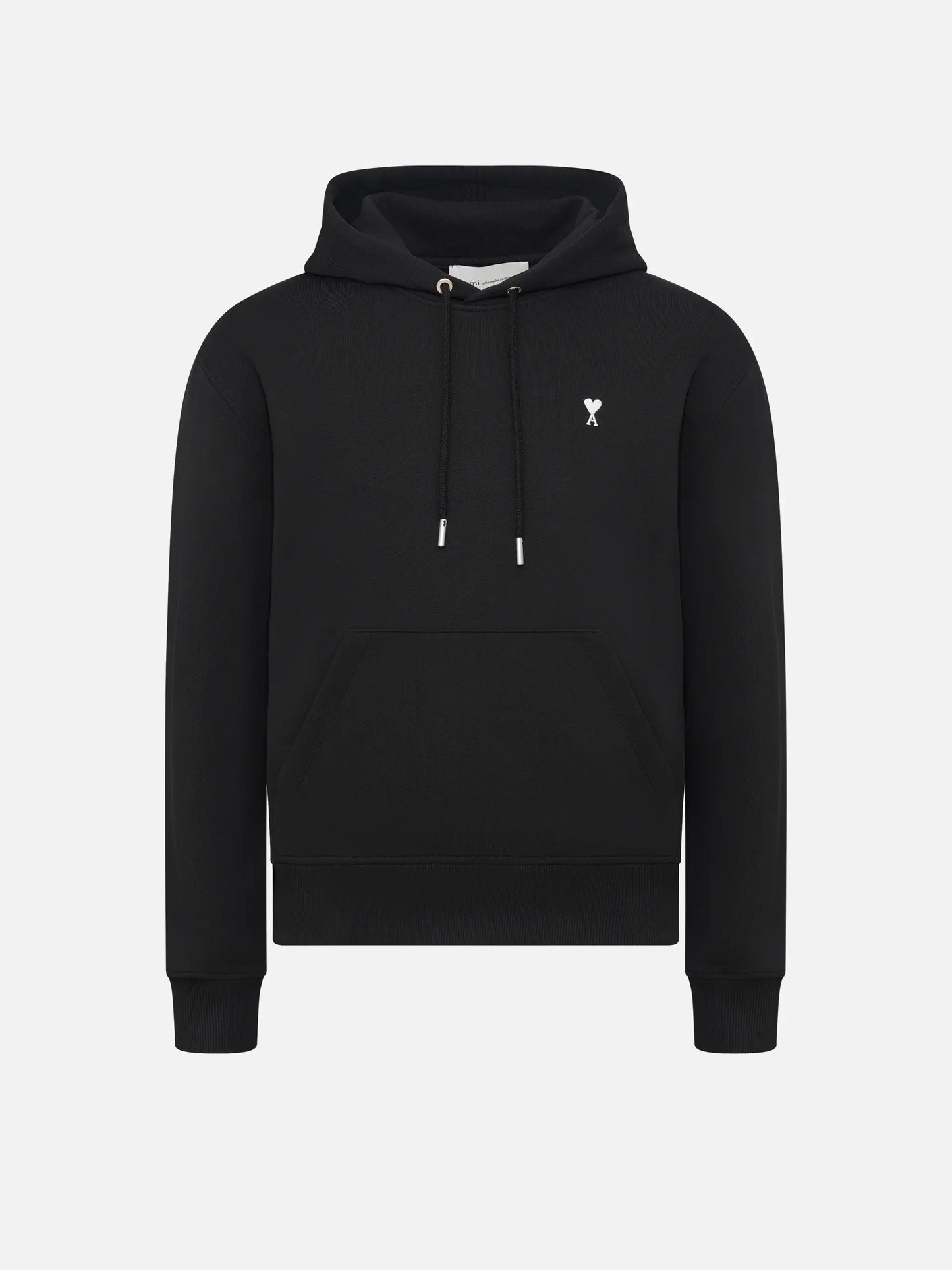 AMI PARIS - Hoodie mit weißem Ami De Coeur Logo für Herren Schwarz - Black