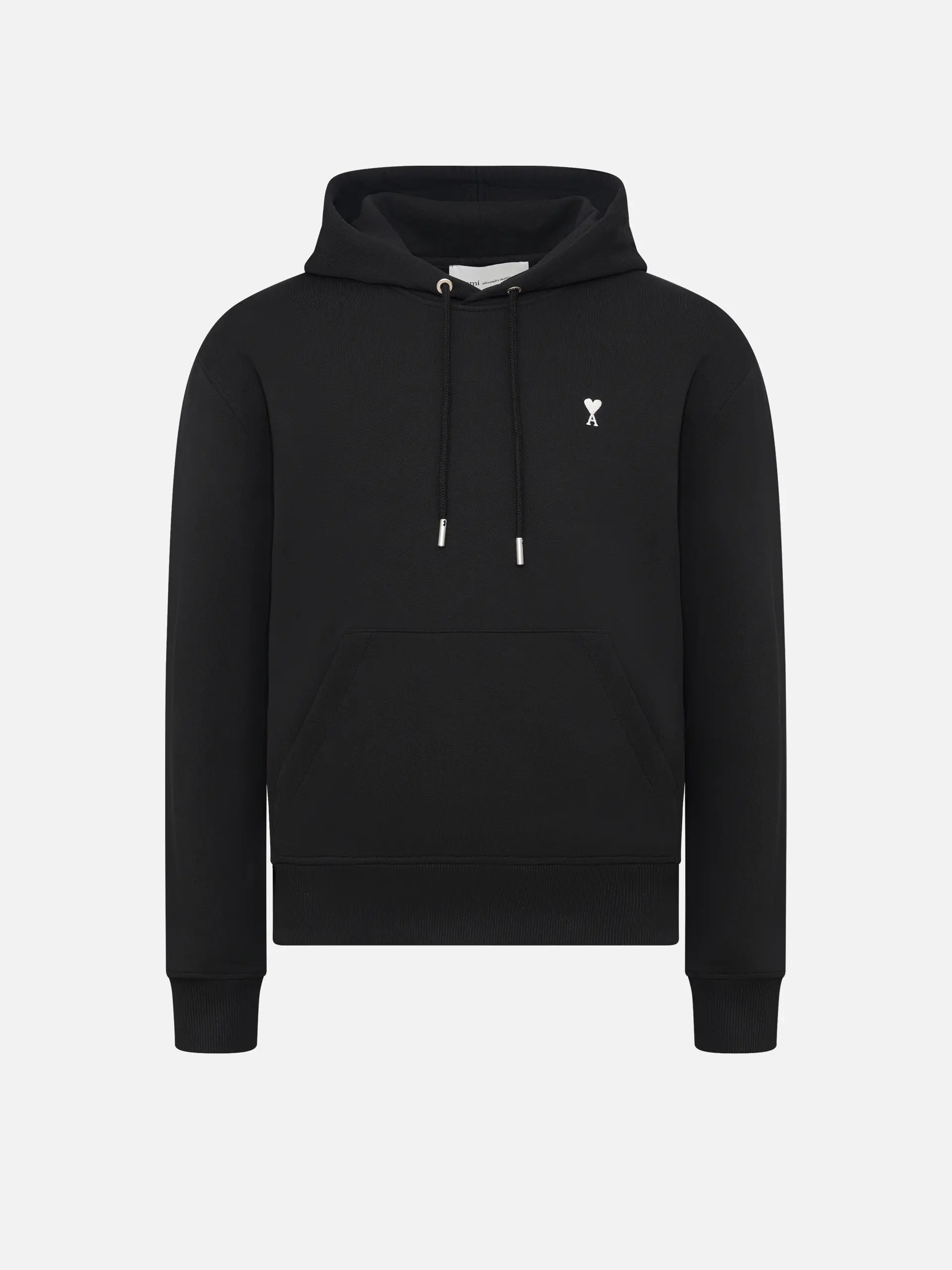AMI PARIS - Hoodie mit weißem Ami De Coeur Logo für Herren Schwarz - Black
