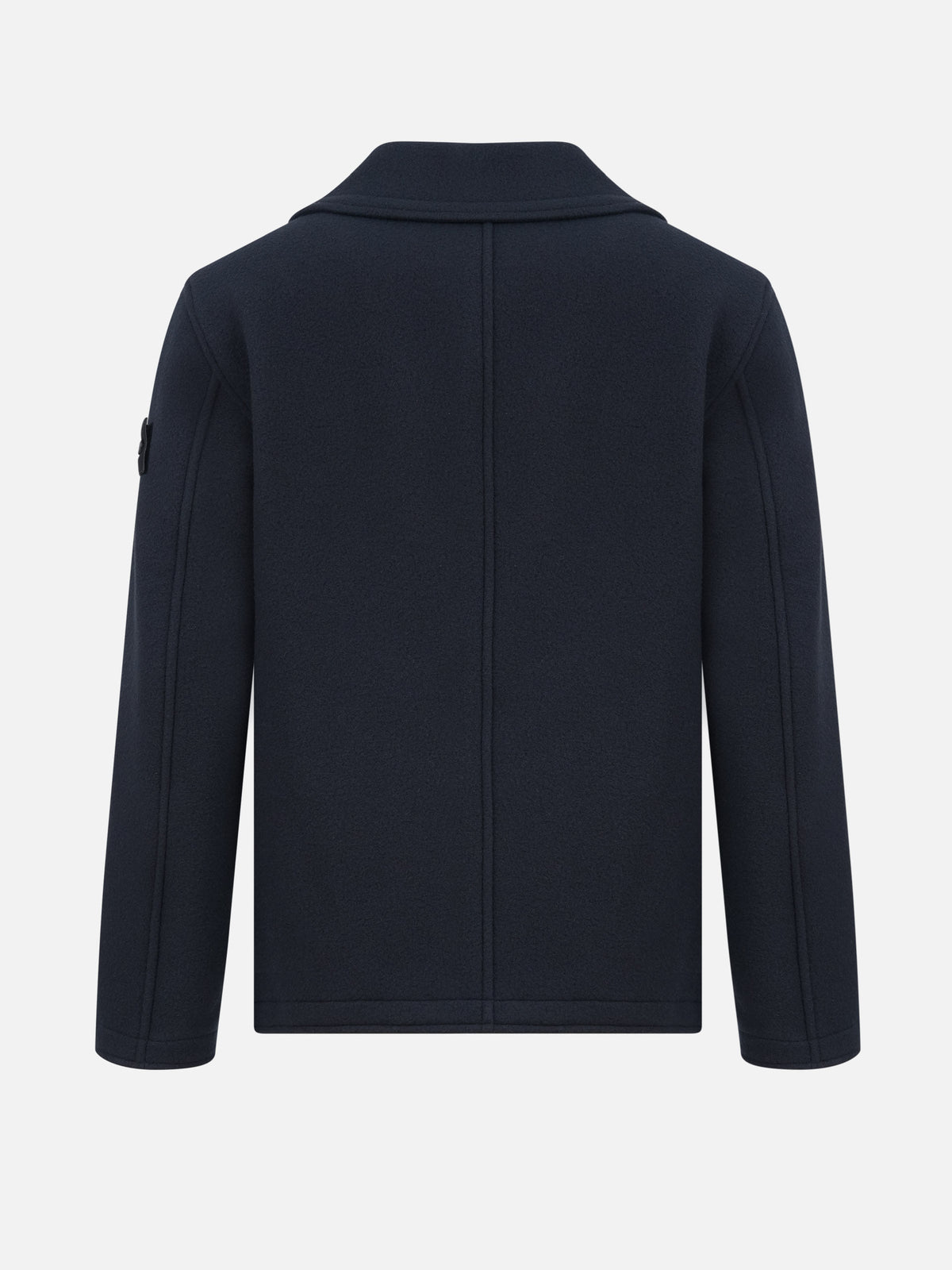 Stone island Peacoat aus Woll-Kaschmir-Mix für Herren Dunkelblau