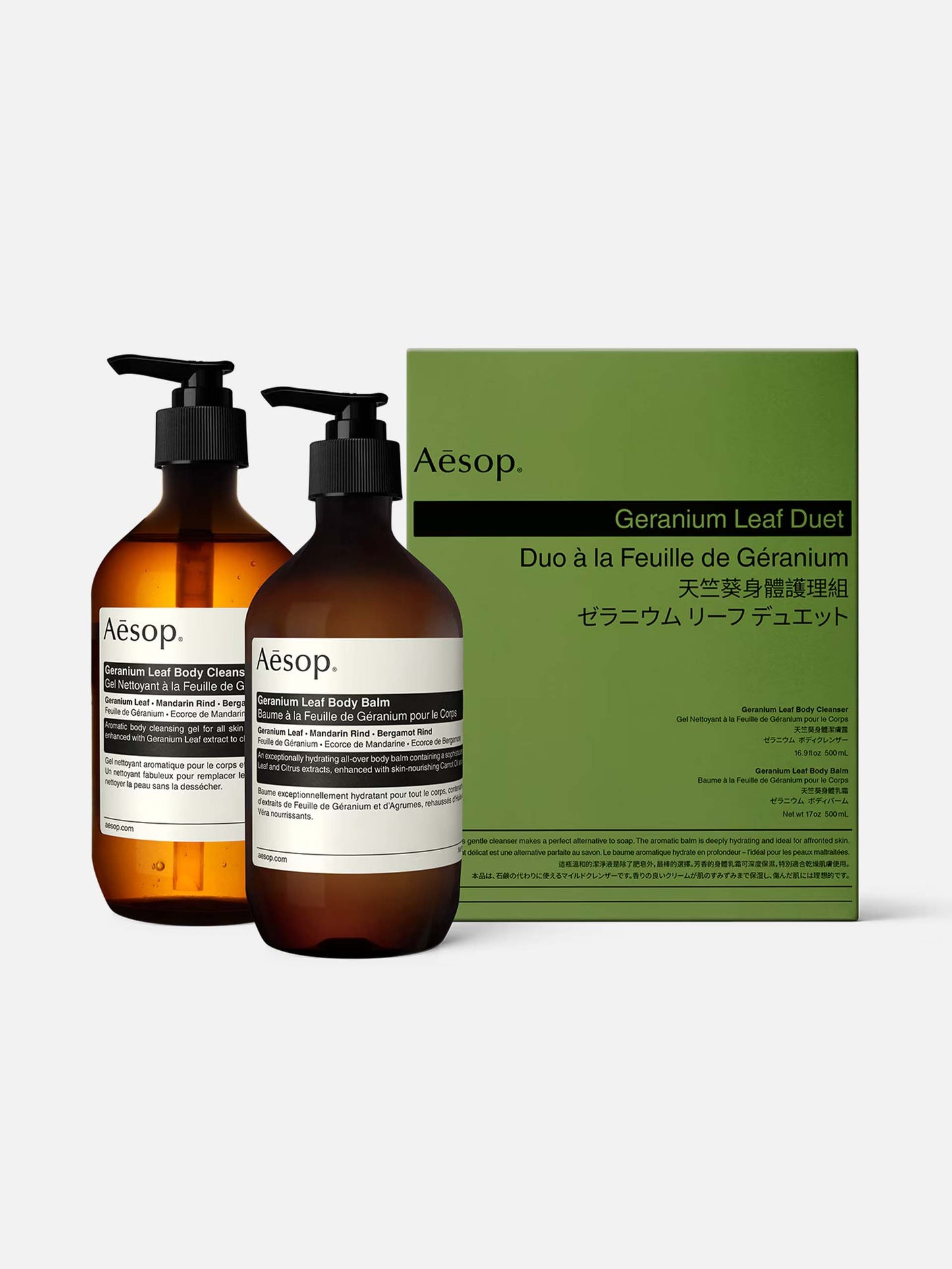 AESOP - Pflegeset Geranium Leaf Duet
