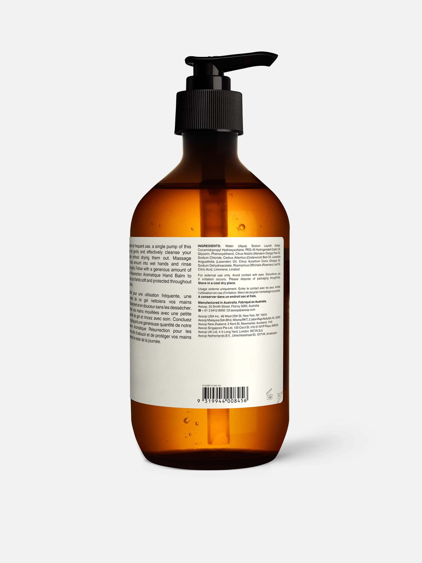 AESOP - Resurrection Aromatique Hand Wash - 500mL
