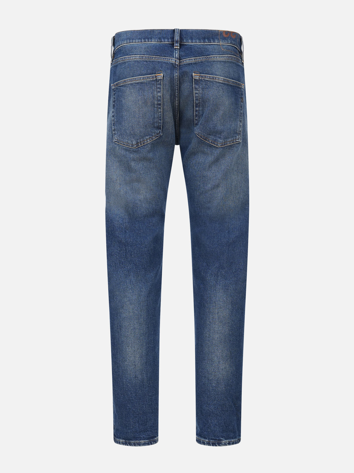 Dondup Straight Jeans Icon Relax für Herren Blau
