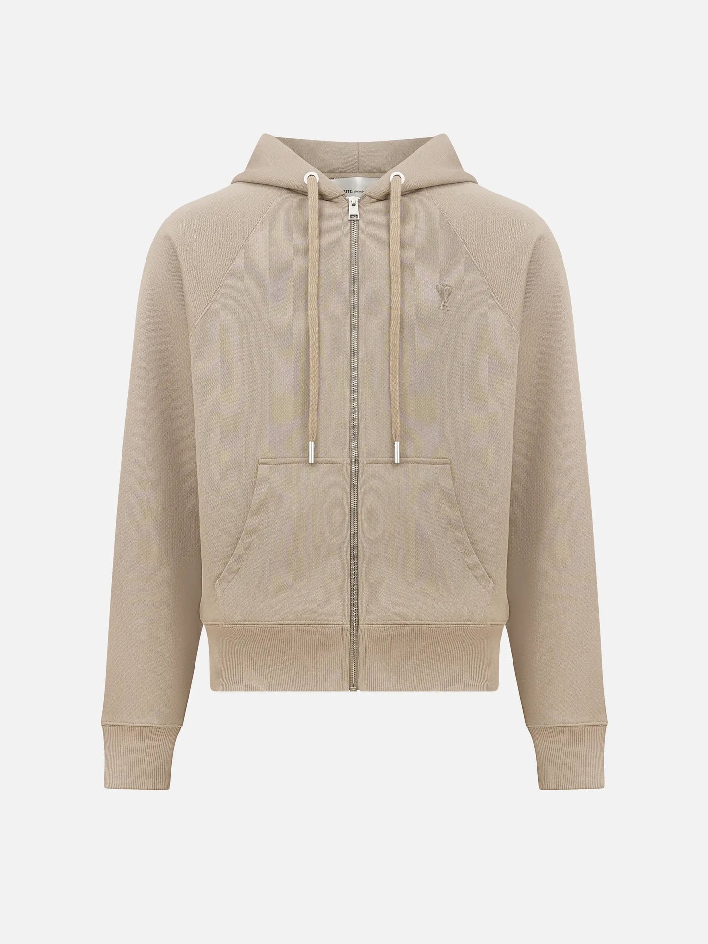 AMI PARIS - Zip-Hoodie Ami De Coeur mit Logo
