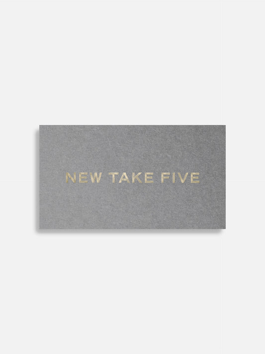 NEW TAKE FIVE - Gutschein | Gift Card