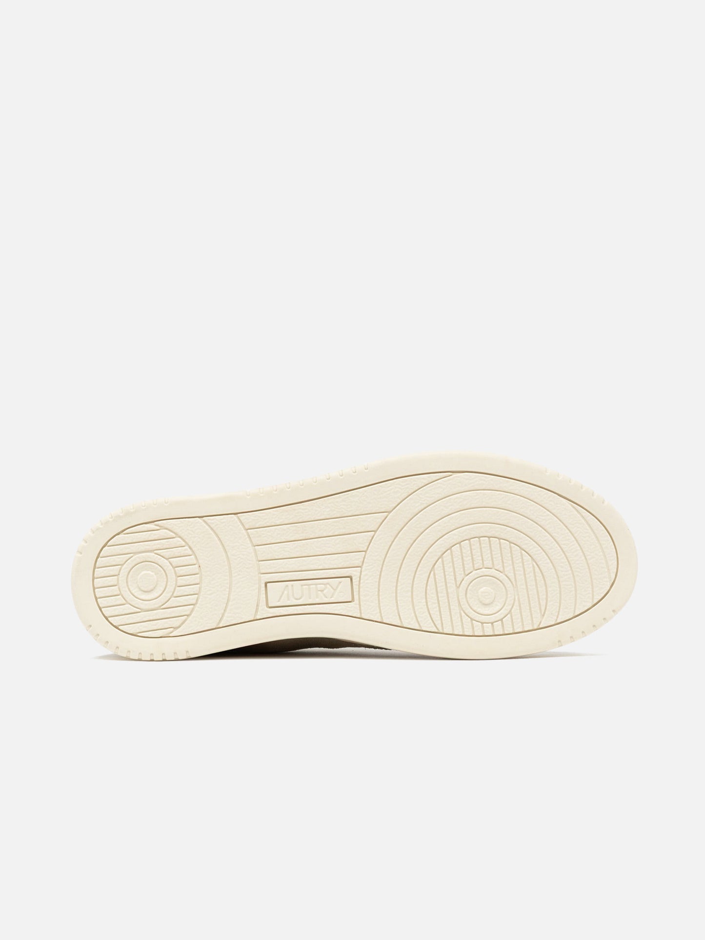 AUTRY - Sneakers Medalist Low aus Veloursleder für Damen Beige / Weiß